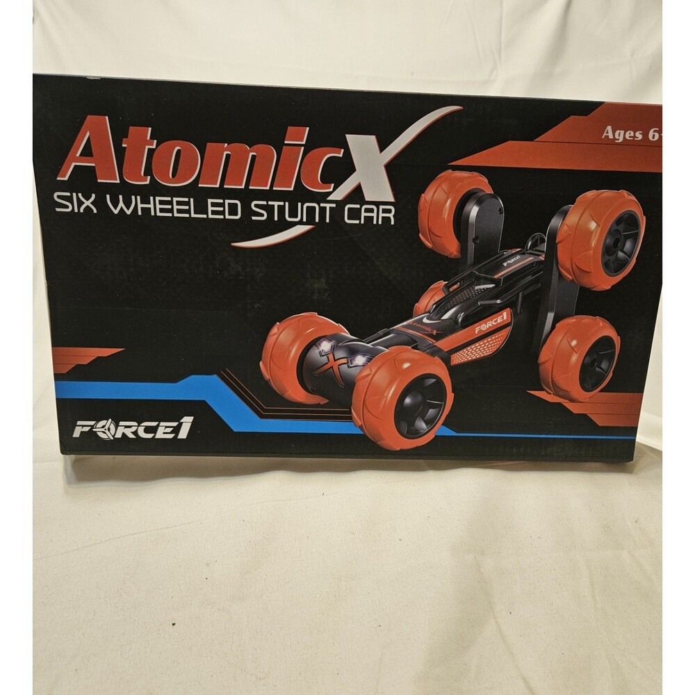 Force1 Atomic X 6 Wheeled Stunt Car Red & Black New In Box